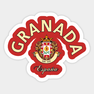 Granada Spain Sticker